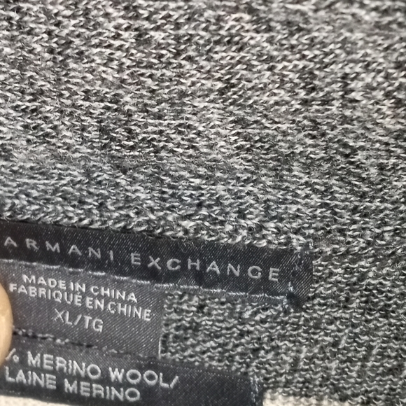Armani Exchange Shawl Neck Thin Sweater - Picture 5 of 7